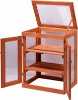 Mini-Gewächshaus mit Polycarbonat-Scheiben