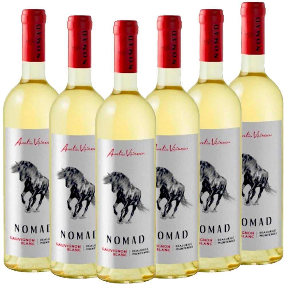 Domeniile Sahateni NOMAD Sauvignon Blanc - 6er Karton