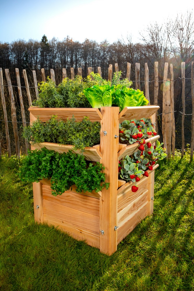 Westmann Premium Hochbeet L, ca. 65 x 65 x 73 cm