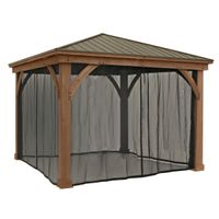 Westmann Premium Moskitonetz für Holzpavillon Devon 12x12