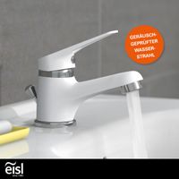 SPEED Waschtischarmatur mit Zugstange, Wasserhahn Bad mit Ablaufgarnitur, Mischbatterie Waschbecken