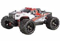 ferngesteuerter RC Monstertruck Rot 1:18, 2 Akkus, Allrad