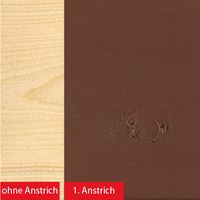 2in1 Express Deckfarbe nussbraun 2,5 L 2-er Set
