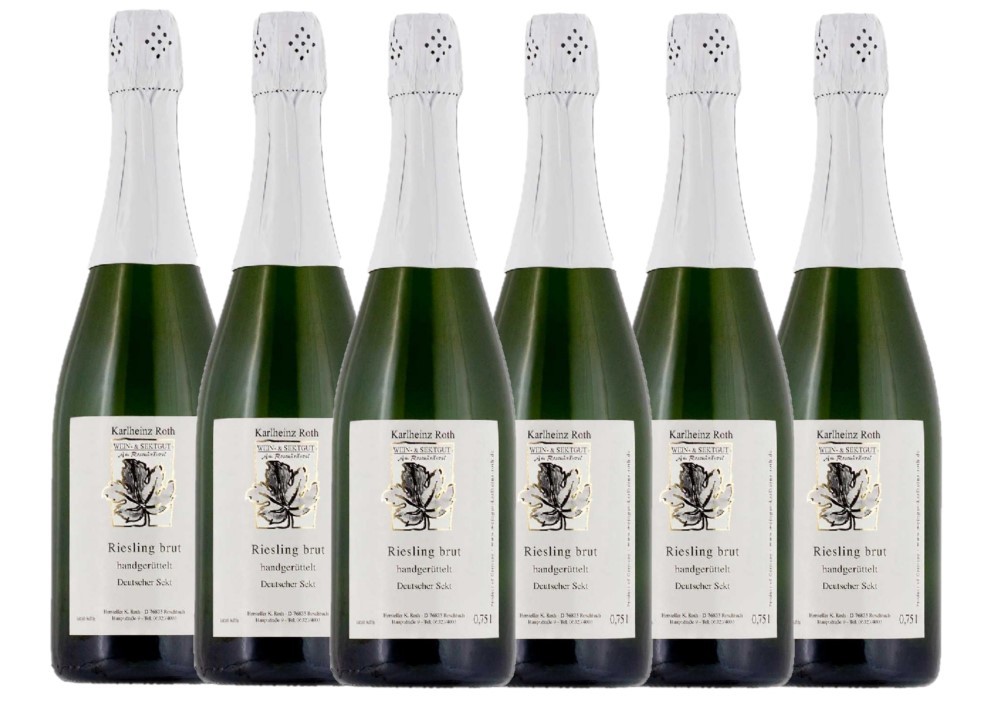 Weingut Karlheinz Roth & Sohn GbR Riesling Sekt brut - 6er Karton