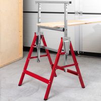 2 in 1 Rollen-/Arbeitsunterstellbock 2er-Set je Bock 150 kg Traglast