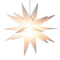 3D-LED-Leuchtstern XXL - Weiß