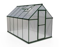 Gewächshaus Mythos 6x10 Alu Grün 185x306cm