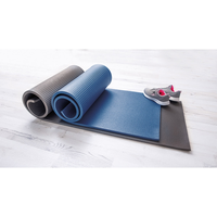 XXL- Pilates Yoga Fitnessmatte Ultrasoft-Komfort- Dunkelblau