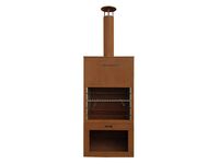 Westmann Grill und Gartenkamin rost
