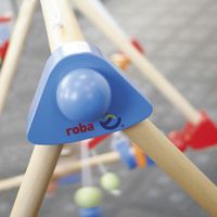 Spieltrapez, Spiel-und Greiftrainer, mehrfarbig, H x B x T: 42,5 x 61 x 44,5 cm