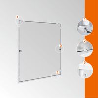 Insektenschutz Plus FE Ultra Flat 120x150cm Weiß