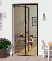 Türvorhang Magnet 95x215cm, Schwarz
