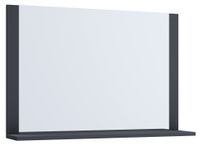 Spiegel Lendas mit Ablage 80 cm Anthrazit