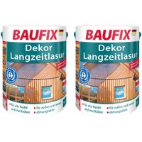 Dekor-Langzeitlasur palisander 5L 2er Set