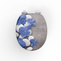 MDF WC-Sitz Soft-Touch - Hortensie