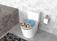 MDF WC-Sitz PET - Fischernetz
