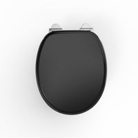 MDF WC-Sitz Soft Touch schwarz
