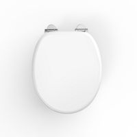 MDF WC-Sitz Soft Touch weiß