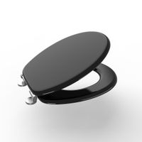 MDF WC-Sitz Casso schwarz