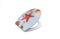 Duroplast WC-Sitz Water Printing Muschelnetz