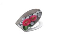 Duroplast WC-Sitz Water Printing Steinblume