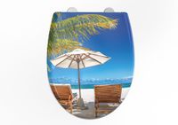 Duroplast WC-Sitz mit Motiv  Meeresblick