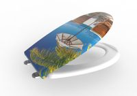 Duroplast WC-Sitz mit Motiv  Meeresblick