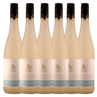 "Rebsortenlinie" Pinot Meunier Blanc de Noir Qualitätswein trocken 0,75L 6er Karton