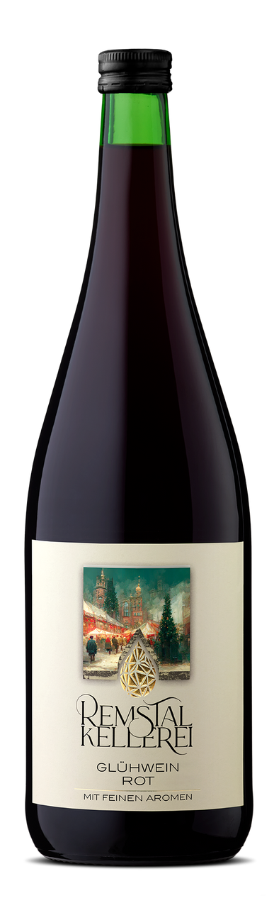 Württembergische WZG GLÜ Remstalkellerei Wengerter Glühwein rot 6er Karton (6 l)