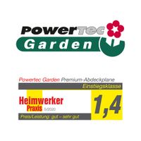 Premium-Abdeckplane, Dunkelblau - 2er-Set, 2 x 3 m / 2 x 2 m