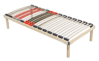 Hochwertiges Bettgestell mit Lattenrost DORADO 90 x 200 cm Massivholz Buche