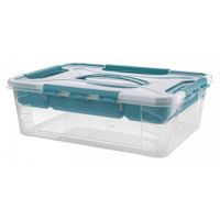 Ordnung Aufbewahrungsbox, 4,2 l - Aqua-Blau