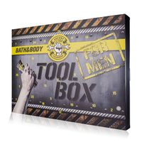 Adventskalender FOR MEN - BATH & BODY TOOLS in Box