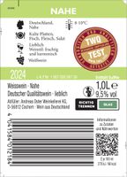 Nahe Qualitätswein QbA, lieblich