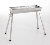 Edelstahl Klappgrill