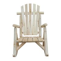 Schaukelstuhl Schwingsessel Schaukel Stuhl Relaxstuhl Tannenholz Natur