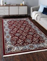Teppich "Almas" Rechteckig Dunkelrot CA10188