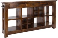 Sideboard mit 6 Ablagefächern und 8 Flaschenhalter