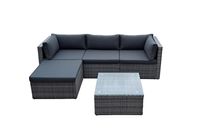 Lounge-Set 10 tlg. - Grau