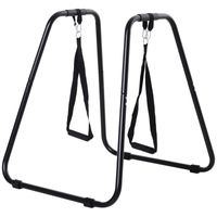 Dipstation Schwarz ca. 90 x 81 x 92,5 cm