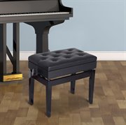 Klavierhocker Klavierbank Klavier Bank Schminkhocker Hocker mit Stauraum höhenverstellbar