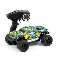 Beast Blue ferngesteuertes RC Auto in blau/gelb