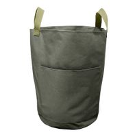 Garten-Laubtasche aus Polyester, Ø ca. 40 x 60 cm - Grau