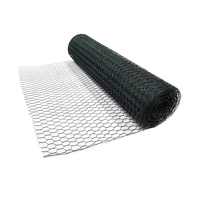 2er Set Drahtgitter PVC-ummantelt, HEXAGONAL, ca. 5 x 0,5 m