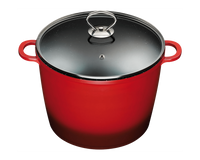 7L XXL« Kochtopf ROT, Aluguss, Induktion