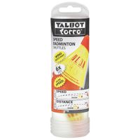 Talbot-Torro Speed-Badminton-Bälle - 6er-Set