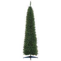 Weihnachtsbaum Tannenbaum mit Kunststoffständer 499 Spitzen PVC Grün Ø60 x 210 cm