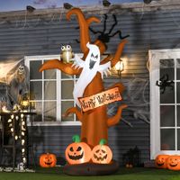 Aufblasbarer Halloween Figur mit LED Beleuchtung Braun 156 x 107 x 274 cm