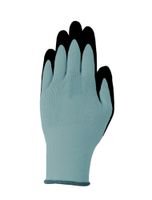Gartenhandschuhe - 5er-Pack, Hellgrau/Schwarz, Gr. M