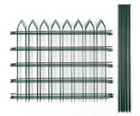 4er Set Teichzaun, ca.1000 x 800mm - Grün, 21FS03